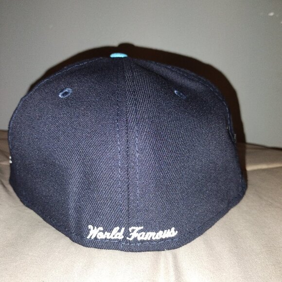 NWT Supreme Box Logo Fitted Hat Blue Size 7 1/4 - Picture 9 of 12